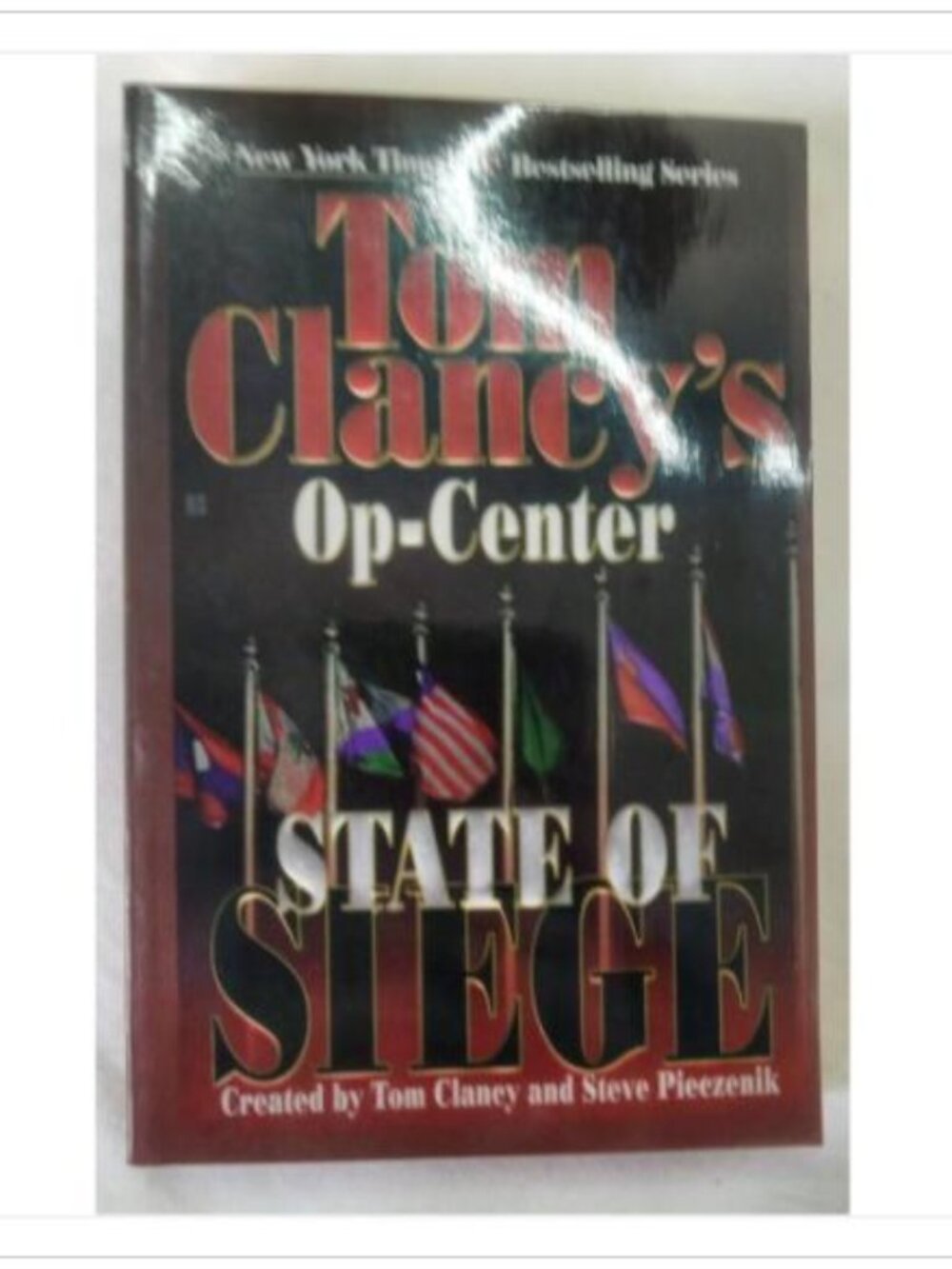 Tom Clancy's Op-Center State of Siege Thorndike Press Large Edition 1999 HC